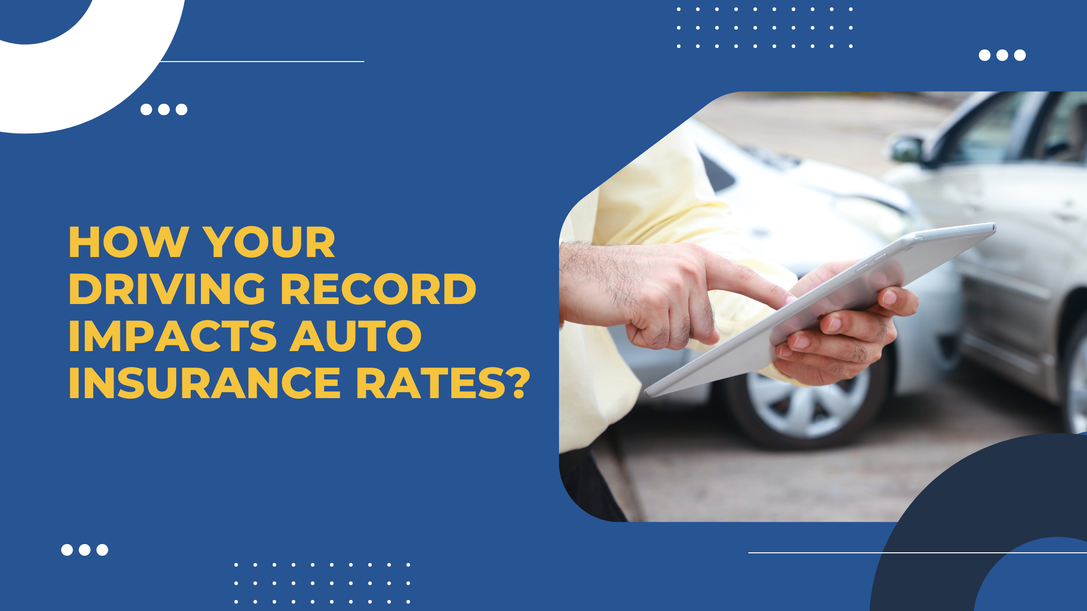 Read more about the article How Your Driving Record Impacts Auto Insurance Rates